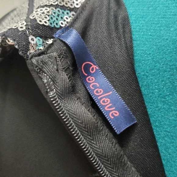 Cocolove Silver Screen Chic Dress - Picture 4 of 5